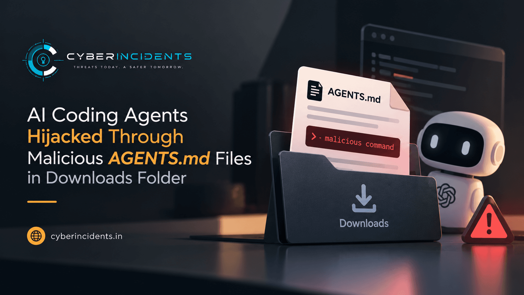 AI Coding Agents Hijacked Through Malicious AGENTS.md Files in Downloads Folder